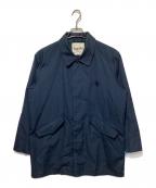 WTAPSダブルタップス）の古着「ステンカラーコート」｜ネイビー