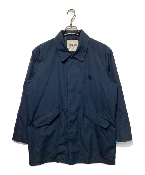 WTAPS（ダブルタップス）WTAPS (ダブルタップス) ステンカラーコート ネイビー サイズ:Mの古着・服飾アイテム