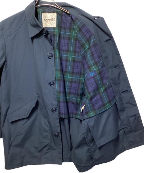 WTAPS（ダブルタップス）WTAPS (ダブルタップス) ステンカラーコート ネイビー サイズ:Mの古着・服飾アイテム