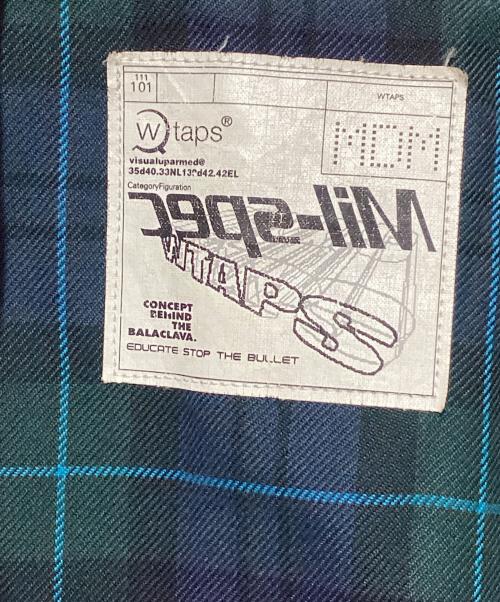 WTAPS（ダブルタップス）WTAPS (ダブルタップス) ステンカラーコート ネイビー サイズ:Mの古着・服飾アイテム