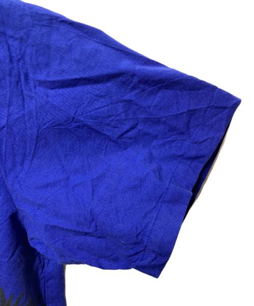 WIND AND SEA（ウィンダンシー）WIND AND SEA (ウィンダンシー) 永井 博 (Hiroshi Nagai) アートグラフィック開襟シャツ ブルー サイズ:Ｍの古着・服飾アイテム