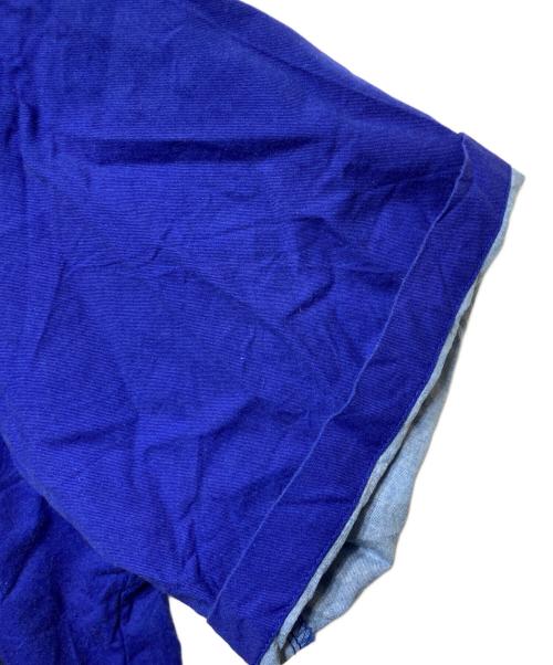 WIND AND SEA（ウィンダンシー）WIND AND SEA (ウィンダンシー) 永井 博 (Hiroshi Nagai) アートグラフィック開襟シャツ ブルー サイズ:Ｍの古着・服飾アイテム