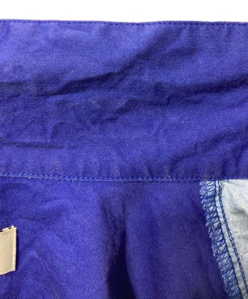 WIND AND SEA（ウィンダンシー）WIND AND SEA (ウィンダンシー) 永井 博 (Hiroshi Nagai) アートグラフィック開襟シャツ ブルー サイズ:Ｍの古着・服飾アイテム