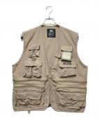 WIND AND SEAウィンダンシー）の古着「フィッシングベスト」｜ベージュ