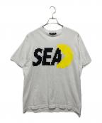 WIND AND SEA×PACK MANウィンダンシー×）の古着「パックマンプリントTシャツ」｜ホワイト