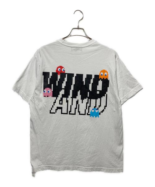 WIND AND SEA（ウィンダンシー）WIND AND SEA (ウィンダンシー) PACK MAN パックマンプリントTシャツ ホワイト サイズ:Ｓの古着・服飾アイテム