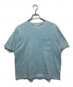 WIND AND SEAウィンダンシー）の古着「ポケットTシャツ」｜ブルー