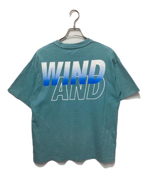 WIND AND SEA（ウィンダンシー）WIND AND SEA (ウィンダンシー) プリントTシャツ ブルー サイズ:Sの古着・服飾アイテム