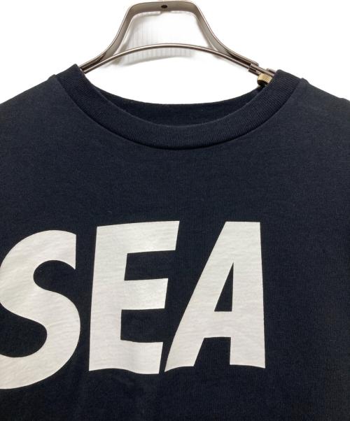 WIND AND SEA（ウィンダンシー）WIND AND SEA (ウィンダンシー) プリントロンT ブラック サイズ:Ｓの古着・服飾アイテム