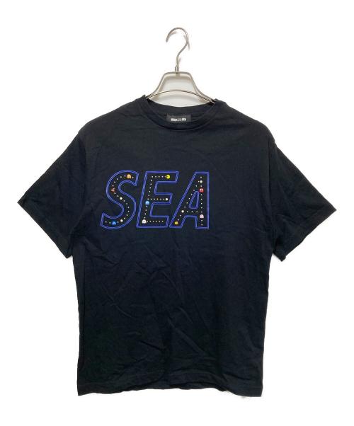WIND AND SEA（ウィンダンシー）WIND AND SEA (ウィンダンシー) PACK MAN パックマンプリントTシャツ ブラック サイズ:Sの古着・服飾アイテム