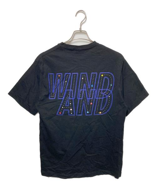 WIND AND SEA（ウィンダンシー）WIND AND SEA (ウィンダンシー) PACK MAN パックマンプリントTシャツ ブラック サイズ:Sの古着・服飾アイテム