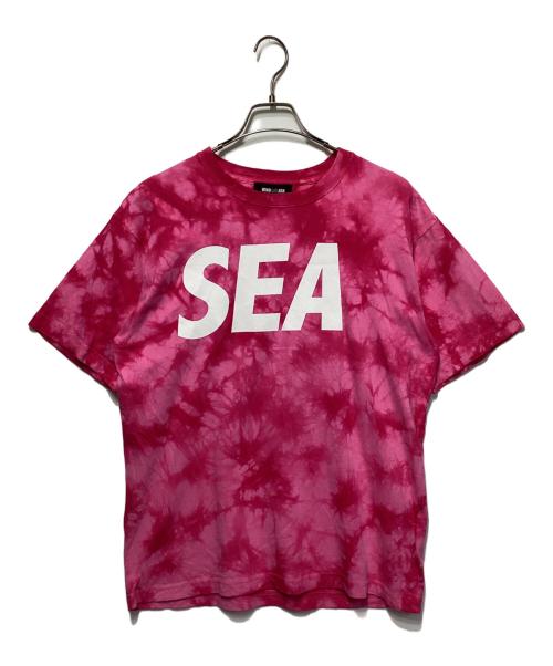 WIND AND SEA（ウィンダンシー）WIND AND SEA (ウィンダンシー) タイダイTEE ピンク サイズ:Sの古着・服飾アイテム