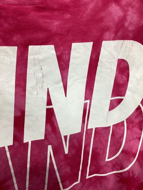 WIND AND SEA（ウィンダンシー）WIND AND SEA (ウィンダンシー) タイダイTEE ピンク サイズ:Sの古着・服飾アイテム