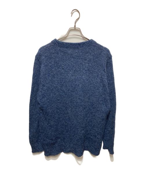 L.L.Bean（エルエルビーン）L.L.Bean (エルエルビーン) 80’S クルーネックメランジニット ブルー サイズ:不明の古着・服飾アイテム