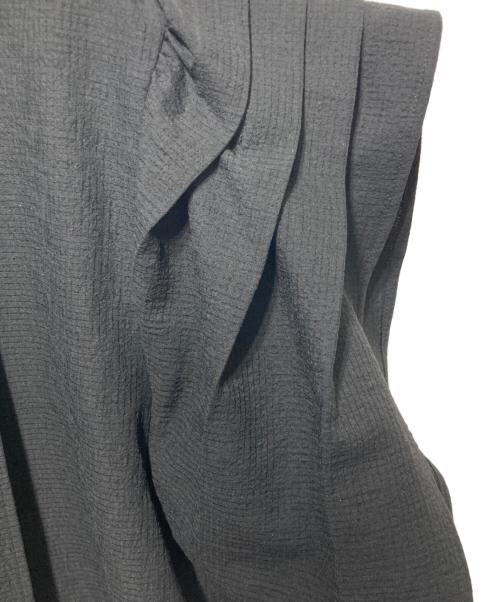 COLUMN（コラム）COLUMN (コラム) スリーブタックブラウス ブラック サイズ:38の古着・服飾アイテム