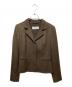 MaxMara（マックスマーラ）の古着「ヴァージンウールジャケット」｜ブラウン