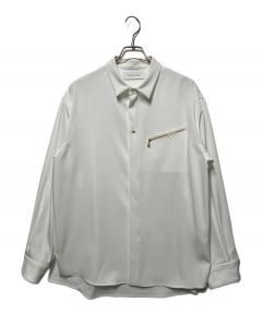 中古・古着通販】CULLNI (クルニ) Double Cloth Zip Up Long Sleeve