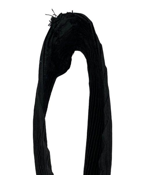 im product（アイムプロダクト）im product (アイムプロダクト) プリーツワンピース ブラック サイズ:-の古着・服飾アイテム