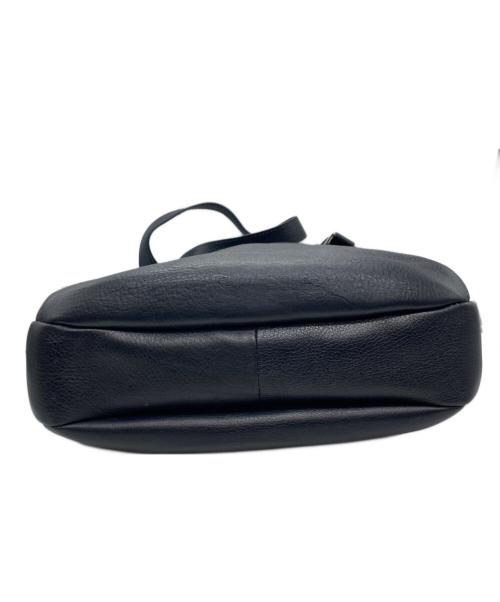 HIROFU（ヒロフ）HIROFU (ヒロフ) ソーロレザートートバッグ ネイビーの古着・服飾アイテム