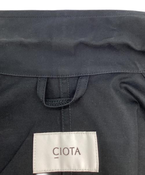 CIOTA（シオタ）CIOTA (シオタ) スビンコットンギャバジンジャケット ブラック サイズ:4の古着・服飾アイテム