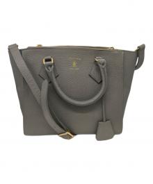 A.D.M.J.（エーディーエムジェイ）の古着「2WAYショルダーバッグ」｜グレー×ライムグリーン