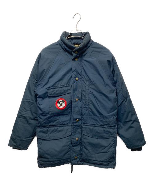 Eddie Bauer（エディーバウアー）Eddie Bauer (エディーバウアー) 80’S グースダウンジャケット ネイビー サイズ:Ｓの古着・服飾アイテム