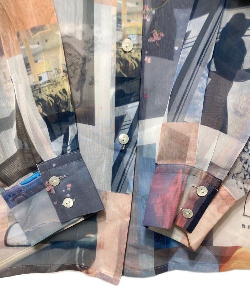 PHEENY（フィーニー）PHEENY (フィーニー) プリントシフォンシャツ マルチカラー サイズ:freeの古着・服飾アイテム