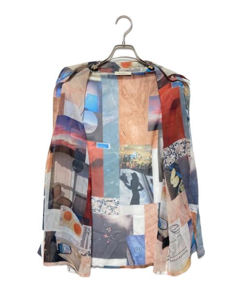 PHEENY（フィーニー）PHEENY (フィーニー) プリントシフォンシャツ マルチカラー サイズ:freeの古着・服飾アイテム