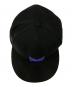 中古・古着 Needles (ニードルズ) New Era (ニューエラ) TAKAHIROMIYASHITA TheSoloIst. (タカヒロミヤシタ ザソロイスト) キャップ ブラック×パープル サイズ:7　5/8：7000円