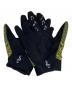 TAKAHIROMIYASHITA TheSoloIst. (タカヒロミヤシタ ザソロイスト) cycle gloves.(サイクルグローブ) ブラック×イエロー：8000円
