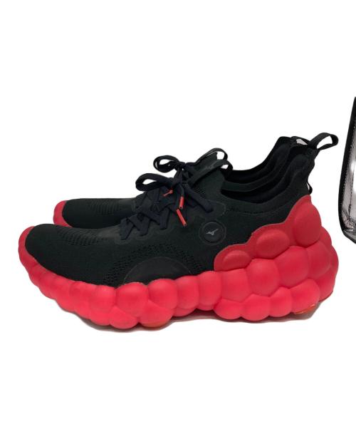 MIZUNO（ミズノ）MIZUNO (ミズノ) スニーカー レッド×ブラック サイズ:27の古着・服飾アイテム