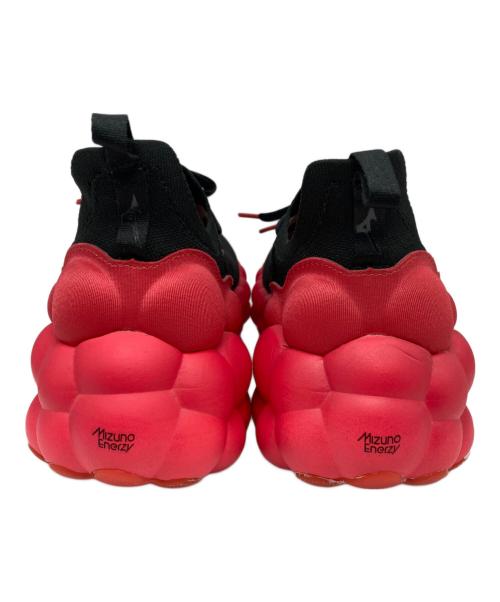 MIZUNO（ミズノ）MIZUNO (ミズノ) スニーカー レッド×ブラック サイズ:27の古着・服飾アイテム