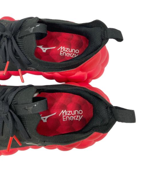 MIZUNO（ミズノ）MIZUNO (ミズノ) スニーカー レッド×ブラック サイズ:27の古着・服飾アイテム