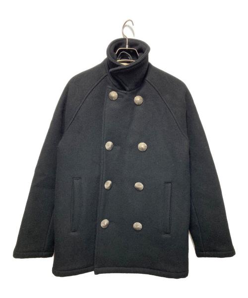 NEIGHBORHOOD（ネイバーフッド）NEIGHBORHOOD (ネイバーフッド) コンチョボタンメルトンコート ブラック サイズ:Sの古着・服飾アイテム
