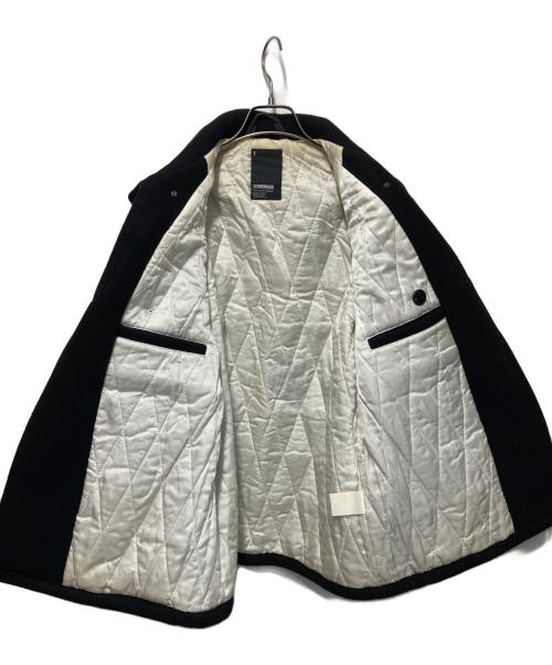 NEIGHBORHOOD（ネイバーフッド）NEIGHBORHOOD (ネイバーフッド) コンチョボタンメルトンコート ブラック サイズ:Sの古着・服飾アイテム