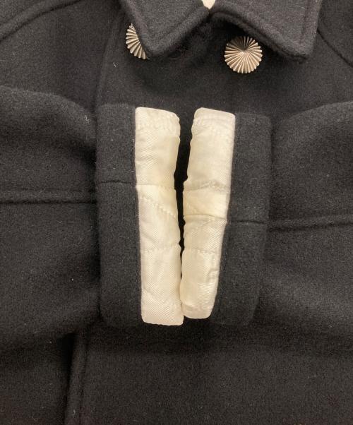 NEIGHBORHOOD（ネイバーフッド）NEIGHBORHOOD (ネイバーフッド) コンチョボタンメルトンコート ブラック サイズ:Sの古着・服飾アイテム