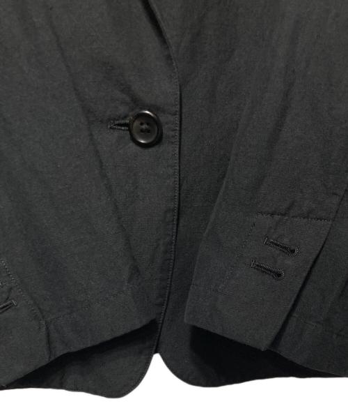 MARGARET HOWELL（マーガレットハウエル）MARGARET HOWELL (マーガレットハウエル) リネンジャケット ブラック サイズ:2の古着・服飾アイテム