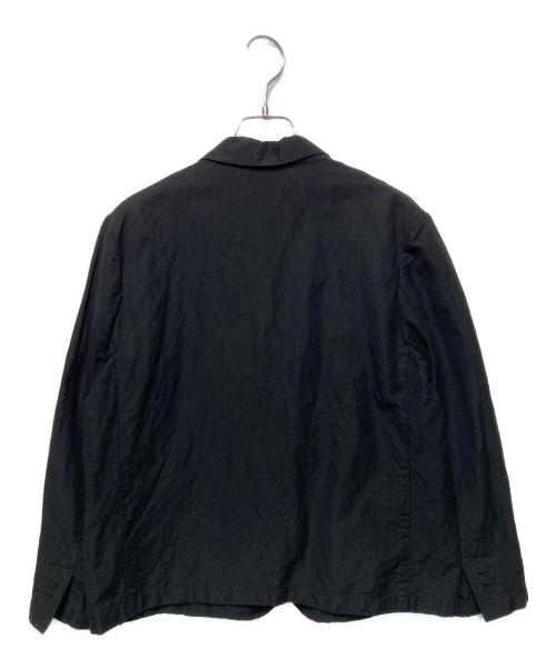 MARGARET HOWELL（マーガレットハウエル）MARGARET HOWELL (マーガレットハウエル) リネンジャケット ブラック サイズ:2の古着・服飾アイテム