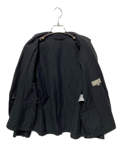 MARGARET HOWELL（マーガレットハウエル）MARGARET HOWELL (マーガレットハウエル) リネンジャケット ブラック サイズ:2の古着・服飾アイテム