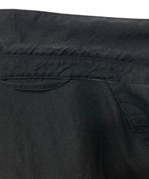 MARGARET HOWELL（マーガレットハウエル）MARGARET HOWELL (マーガレットハウエル) リネンジャケット ブラック サイズ:2の古着・服飾アイテム