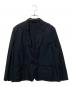 MARGARET HOWELL（マーガレットハウエル）の古着「リネンジャケット」｜ブラック