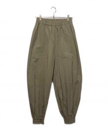 LOHEN（ローヘン）の古着「ハイカウントバルーンパンツ」｜ベージュ