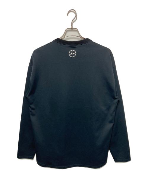 F.C.R.B.（エフシーレアルブリストル）F.C.R.B. (エフシーレアルブリストル) FRAGMENT DESIGN (フラグメントデザイン) カットソー ブラック サイズ:Lの古着・服飾アイテム
