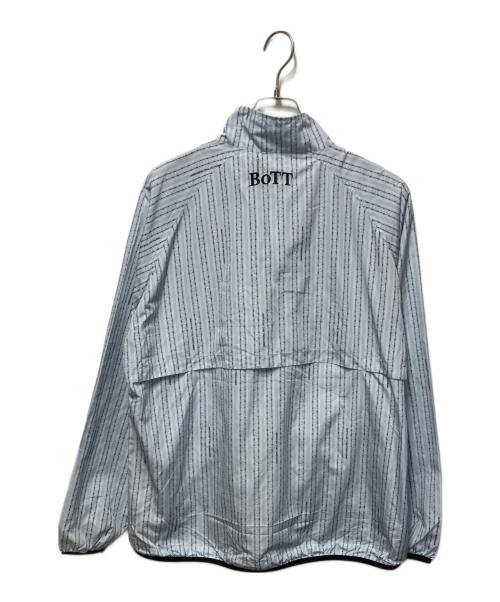 BoTT（ボット）BoTT (ボット) Lightweight Striped Track Jacket ブルー サイズ:Ⅼの古着・服飾アイテム