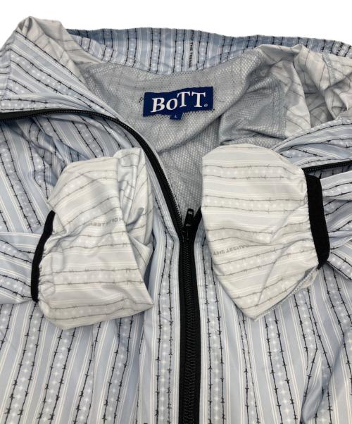 BoTT（ボット）BoTT (ボット) Lightweight Striped Track Jacket ブルー サイズ:Ⅼの古着・服飾アイテム