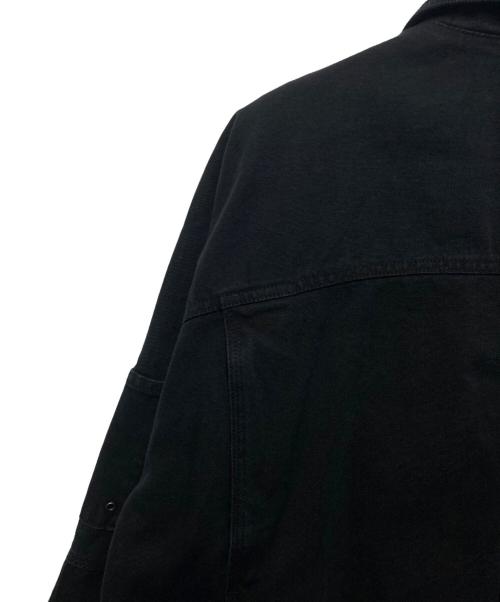 BoTT（ボット）BoTT (ボット) Canvas Work Jacket ブラック サイズ:Lの古着・服飾アイテム