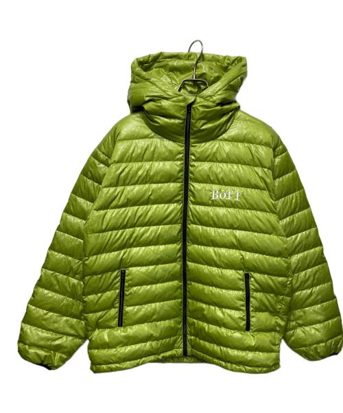 BoTT（ボット）BoTT (ボット) Reflective Micro Down Jacket グリーン サイズ:Lの古着・服飾アイテム