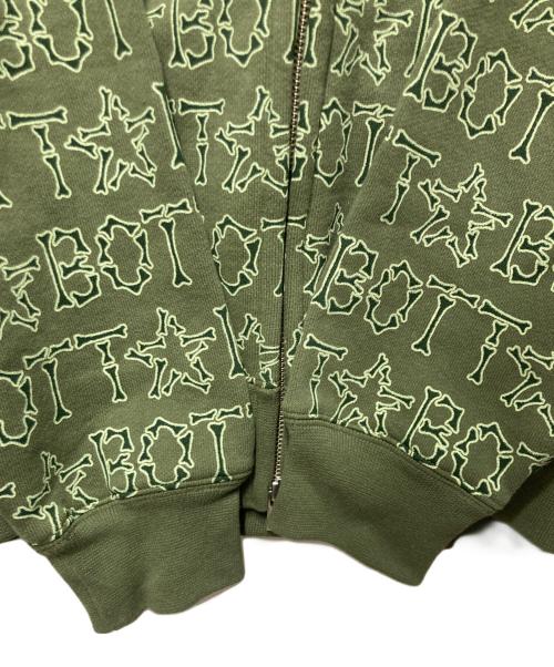 BoTT（ボット）BoTT (ボット) Bones Zip Hoodie カーキ サイズ:Ｌの古着・服飾アイテム