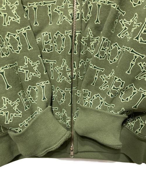 BoTT（ボット）BoTT (ボット) Bones Zip Hoodie カーキ サイズ:Ｌの古着・服飾アイテム