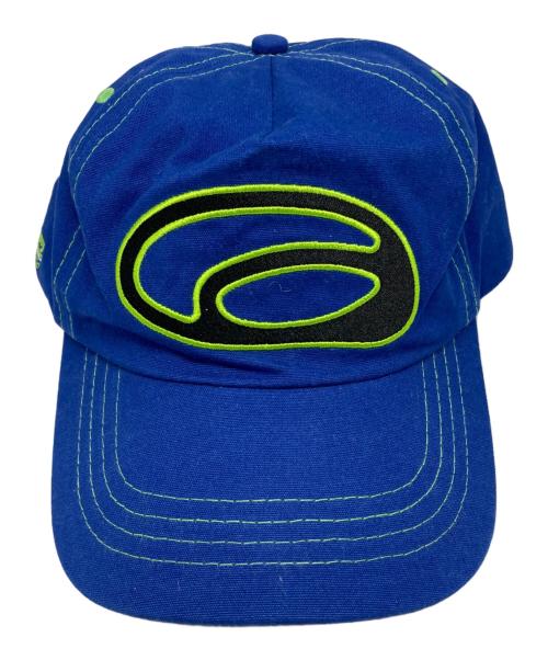 ALWAYS（オルウェイズ）ALWAYS (オルウェイズ) Oval logo contrast canvas cap ブルーの古着・服飾アイテム